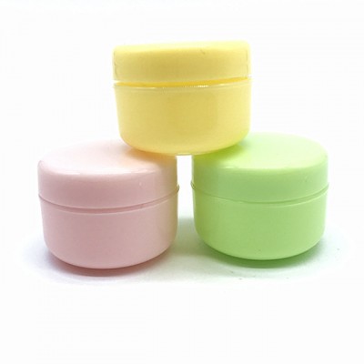 Chinese Supplied 10ml plastic cosmetic jars and bottles for personal care