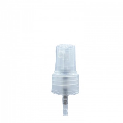 plastic smooth and ribbed fine cosmetic mist sprayer