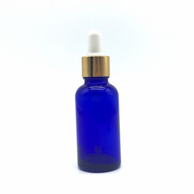 Personal care usage 18mm closure glass dropper cap for bottle